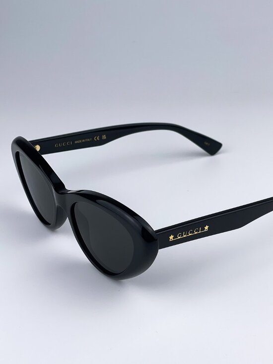 Gucci GG1170S 001 Sunglasses Black Grey Cat Eye Women main image 5